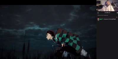 A Tenami stream snapshot: Using Tenami to stream movies or TV shows on Twitch