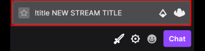 How to change title on Twitch as mod nightbot