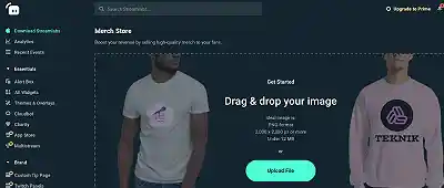 Merch Store by Streamlabs