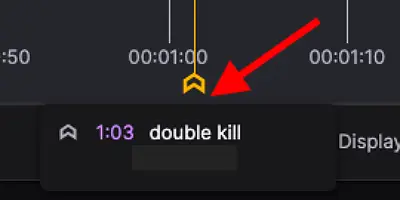 image showing stream marker with Description