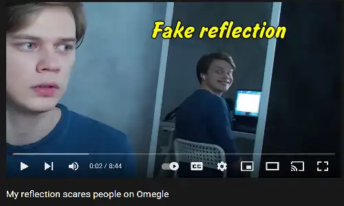 Pre-recorded Omegle Session Example
