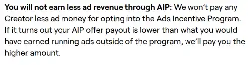 Twitch Ads Incentive Program Screenshot