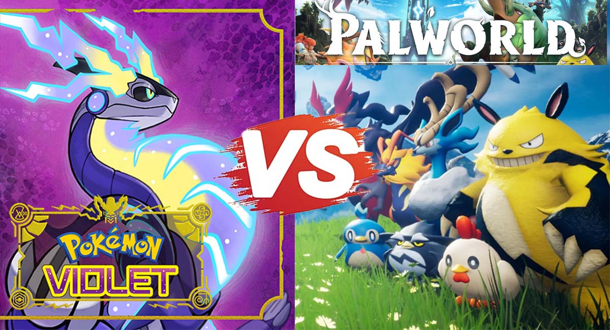 Image of creatures from Nintendo vs Palword