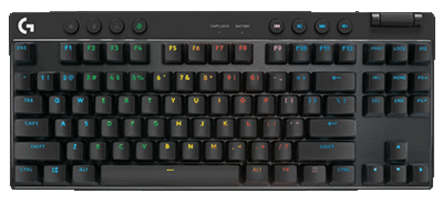 Logitech G Pro X TKL Black Keyboard