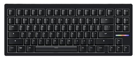 Wooting 80HE Black Keyboard