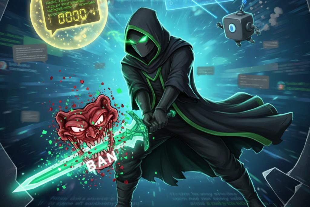 The Ultimate "Streamer Glossary": 69 Terms Every New Streamer Should Know 15 An illustration of a moderator's tools, showing icons for a ban hammer, a timeout clock, and a shield for protection.